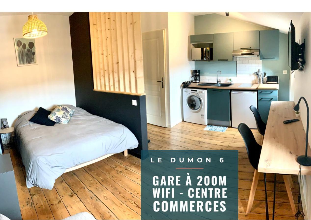 Le Dumon 6 - Studio Neuf Calme - Wifi - Gare 200M Ажен Экстерьер фото